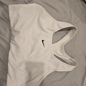 Nike Women's White Sports Bra